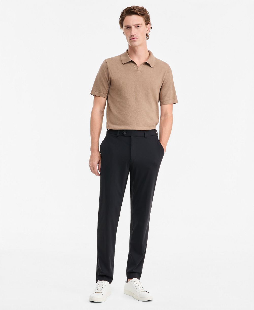 Alfani Men's Regular-Fit Everyday Pleated-Front Suit Pants, Macy's Exclusive