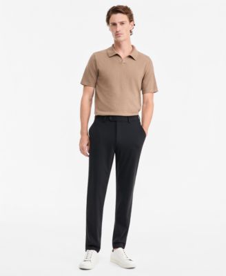 Alfani Men's Regular-Fit Everyday Pleated-Front Suit Pants, Macy's Exclusive