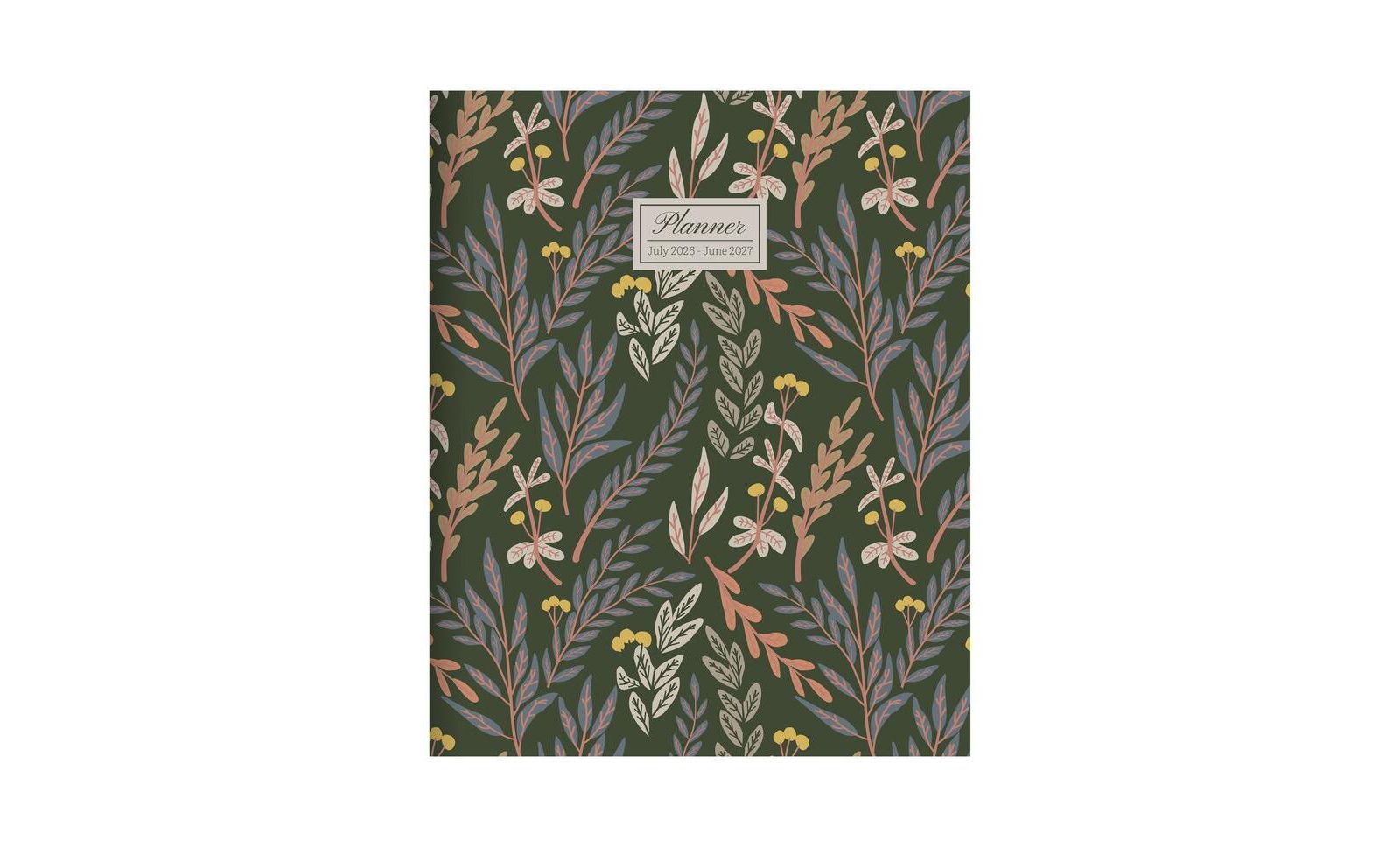 TF Publishing Paper Goods July 2026 - June 2027 Trailing Blooms Medium Monthly Planner