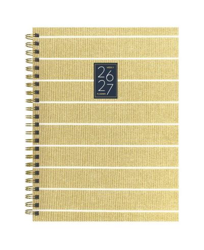 TF Publishing Paper Goods July 2026 - June 2027 Linen Medium Weekly Monthly Planner