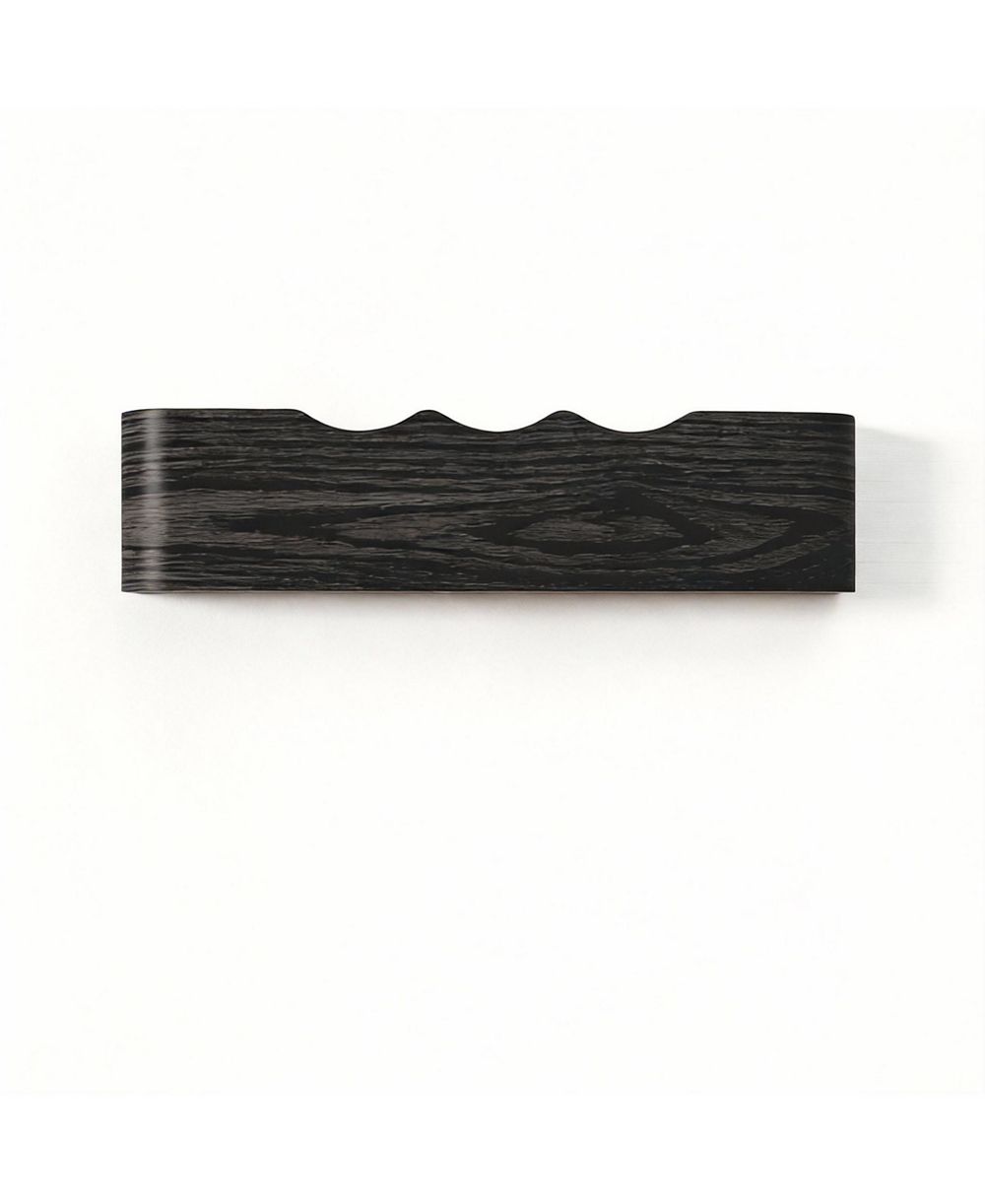 YIGII Solid Wood Wall Rack with Hooks for Coats, Hats, Bags, Towels - Decorative & Storage