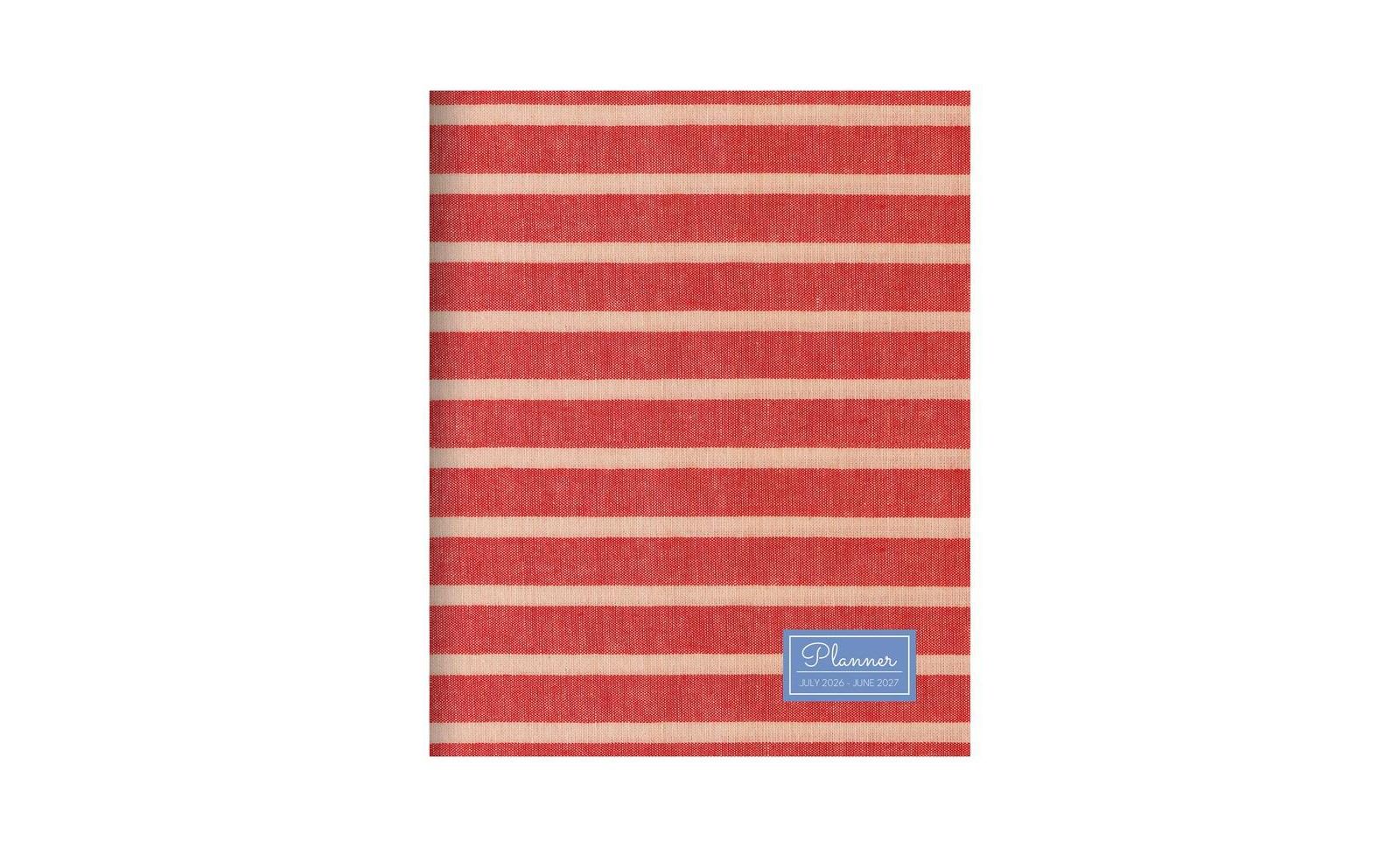 Ежемесячный планер TF Publishing Paper Goods Red Stripe на июль 2026 - июнь 2027