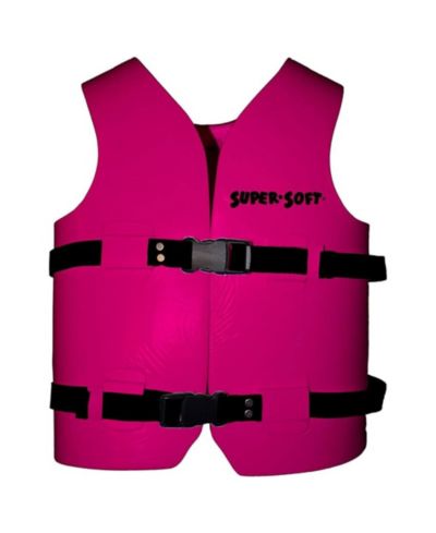 TRC Recreation Super Soft Child Life Jacket Swim Vest, Medium, Flamingo