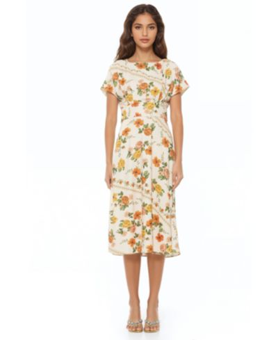 Платье Alexia Admor Women's Lottie с коротким рукавом Dolman