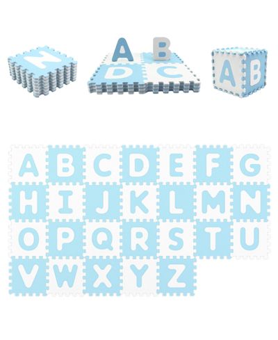 Коврик для игр Slickblue 26-Piece Interlocking ABC с буквами