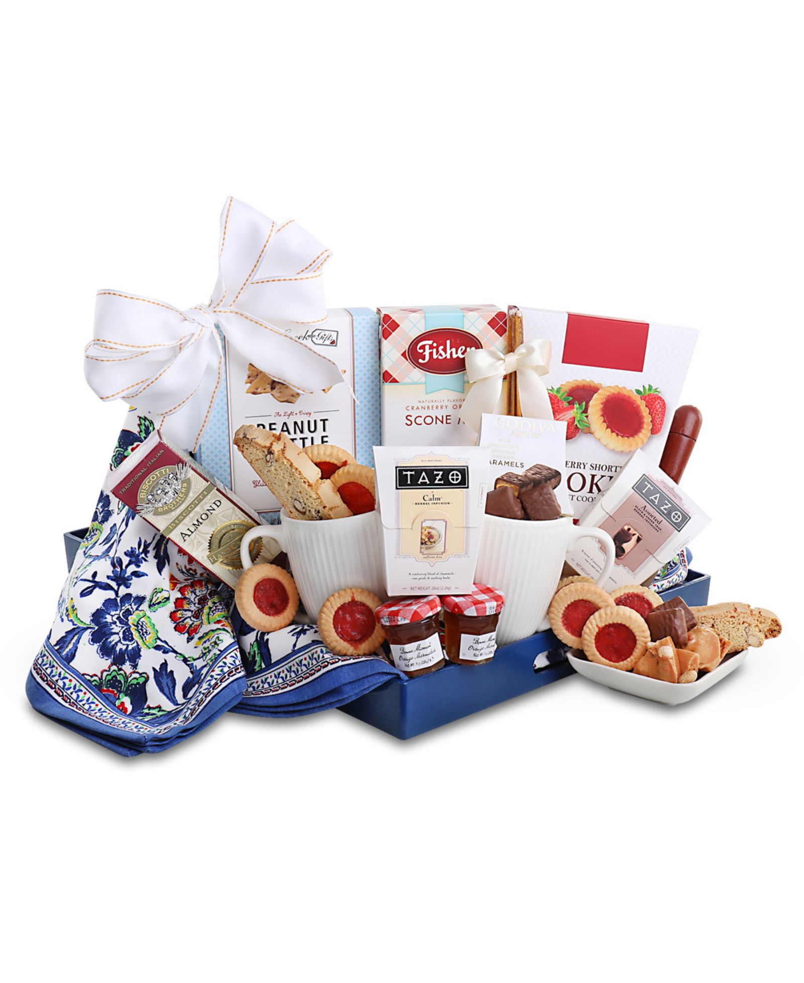 Alder Creek Gift Baskets Tea Treats Gift Tray, 11-Pc.