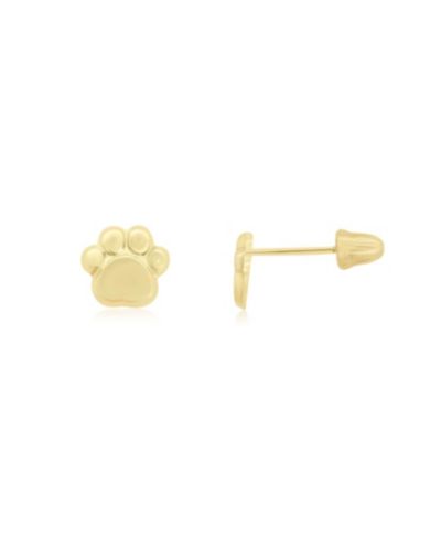 Серьги-гвоздики The Lovery Baby Paw Screw Back Stud