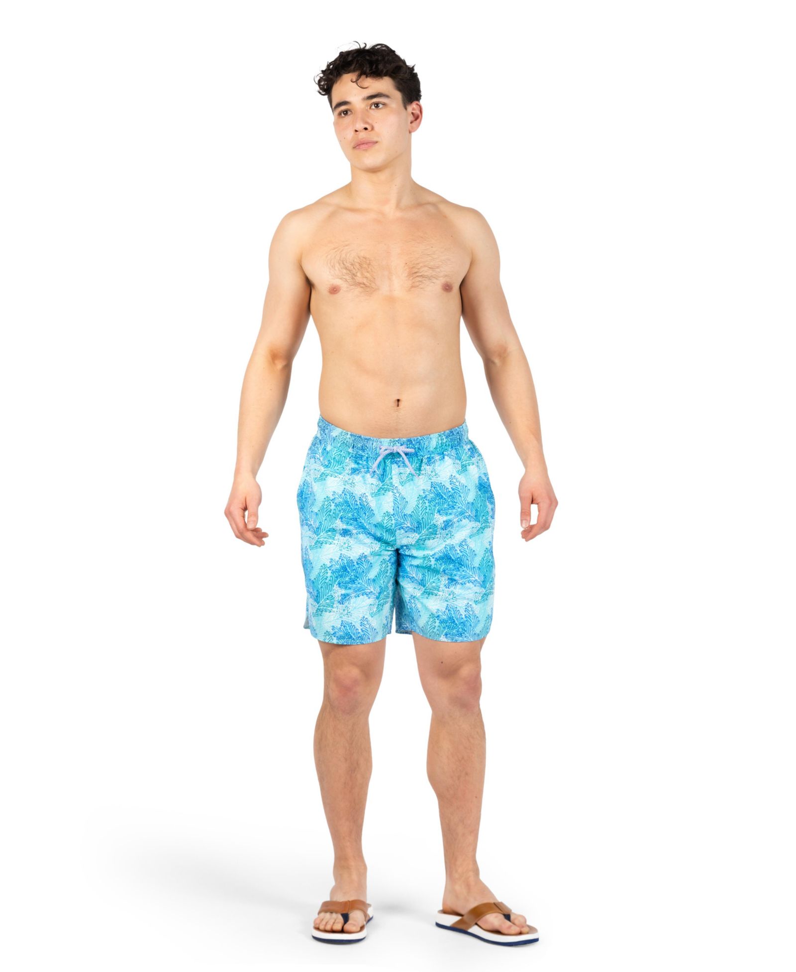 Мужские плавки Tailorbyrd Leaves Printed Swim Shorts