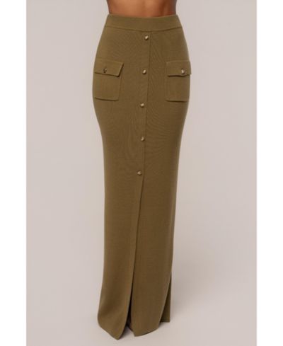 JLUXLABEL Women's Fall Bliss Maxi Skirt