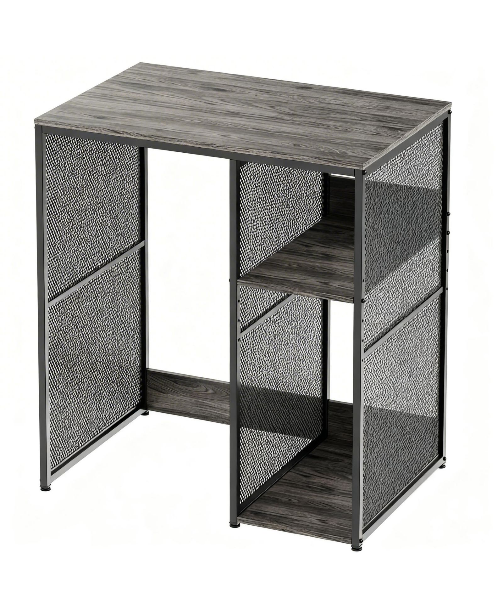 YIGII Storage Rack for Mini Fridge, Microwave, Coffee Bar