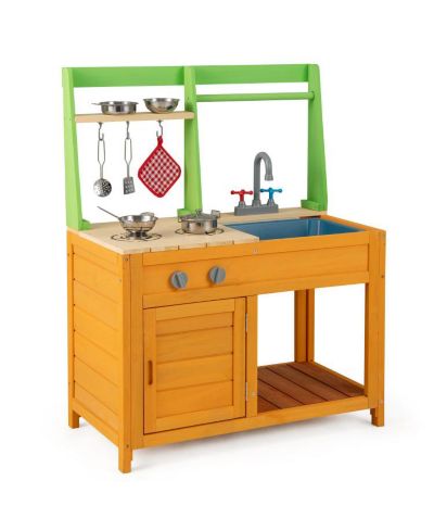 Slickblue Outdoor Mud Kitchen Playset, Ages 3+
