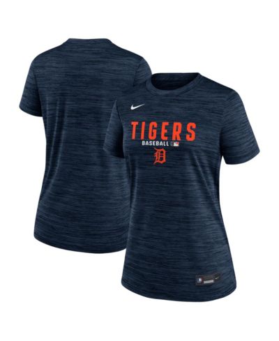 Nike Женская футболка Detroit Tigers Navy Velocity Dri-FIT