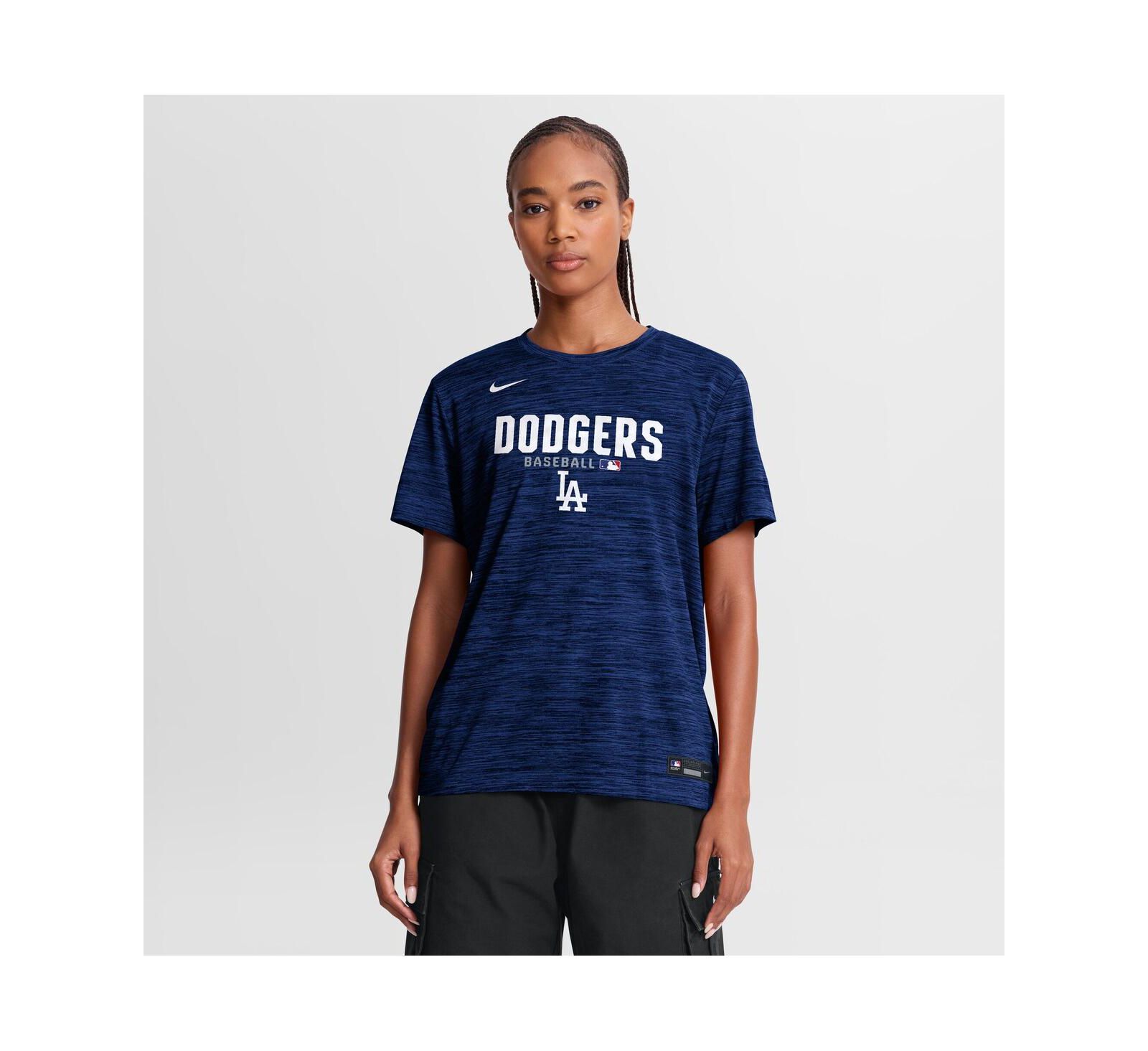 Nike Women's Royal Los Angeles Dodgers Authentic Collection Velocity Dri-FIT T-Shirt