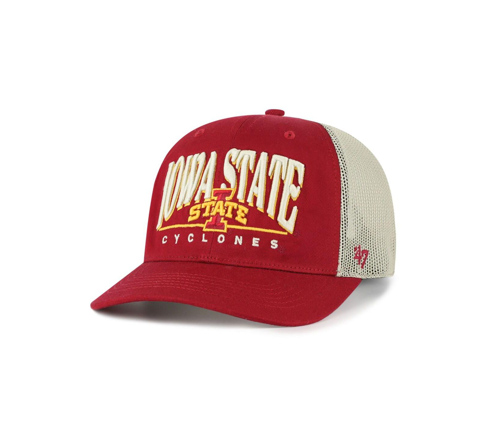 '47 Brand Мужская регулируемая кепка-тракер Iowa State Cyclones Arid