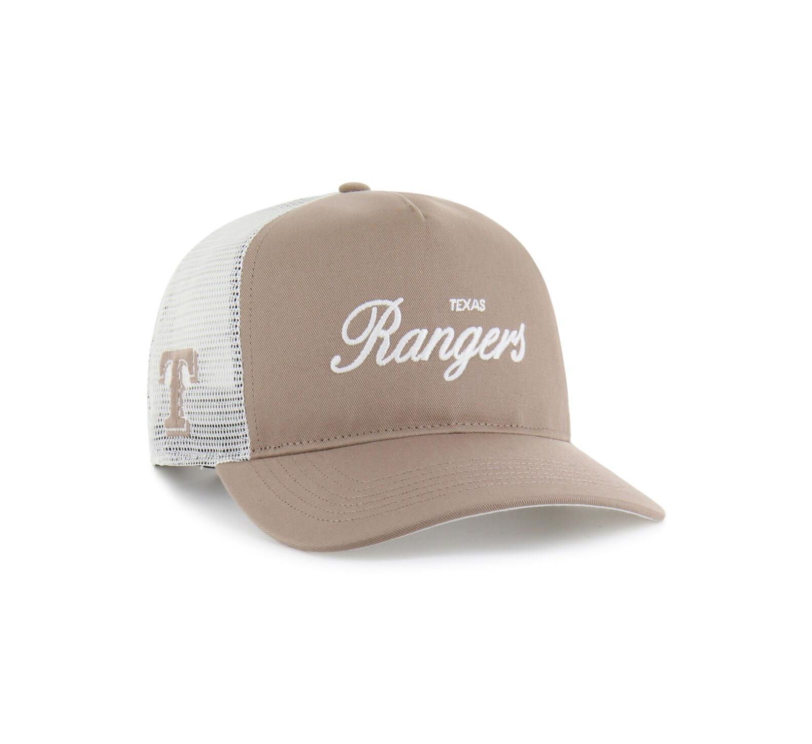 '47 Brand Мужская бейсболка Texas Rangers Foundational Mesh Hitch Adjustable Brown