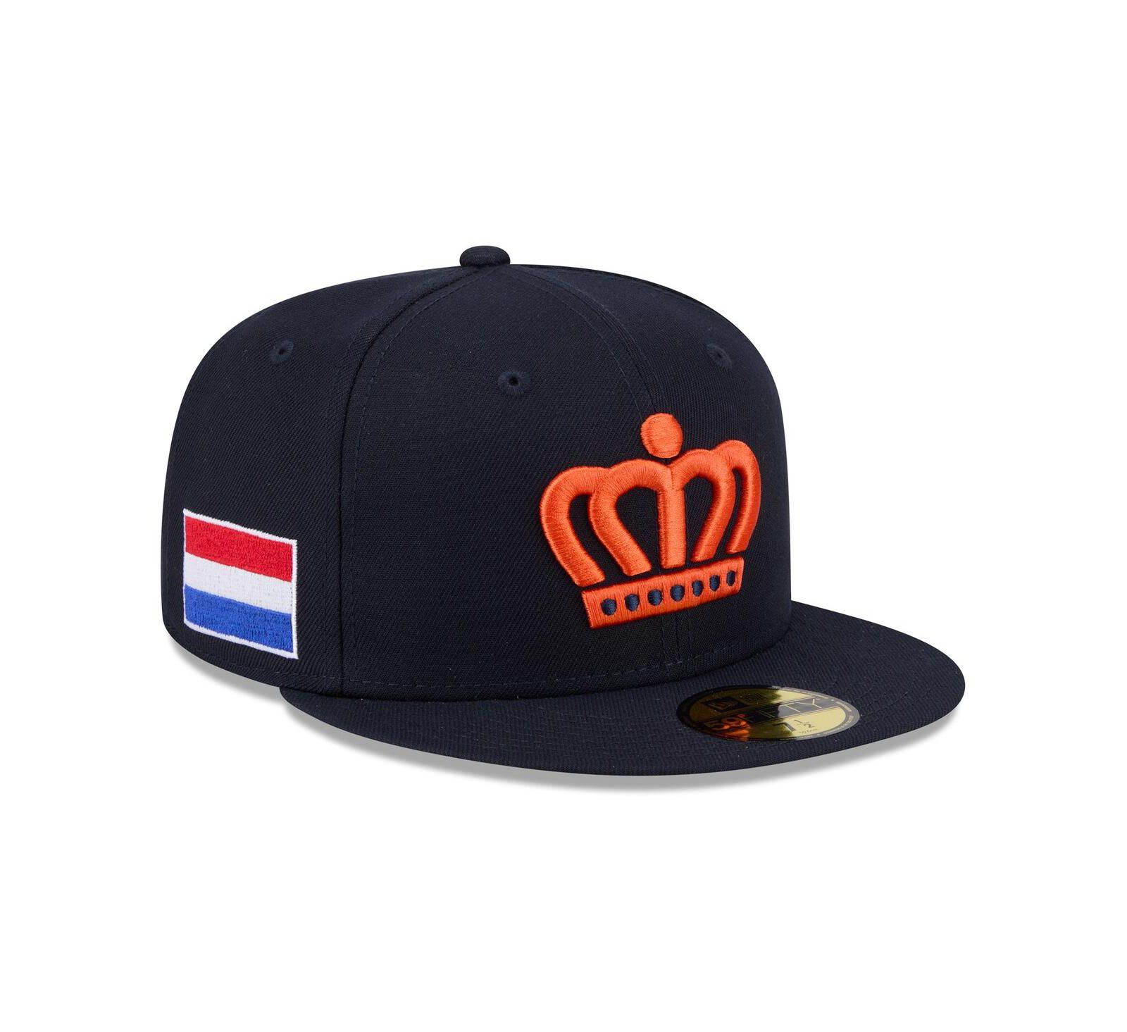 New Era Men's Navy Netherlands Baseball 2026 World Baseball Classic 59FIFTY Fitted Hat