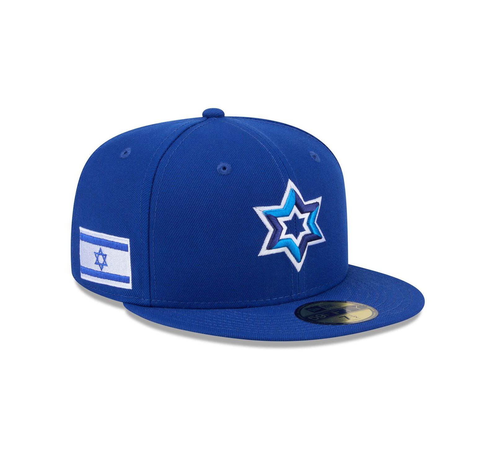 New Era Men's Blue Israel Baseball 2026 World Baseball Classic 59FIFTY Fitted Hat