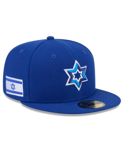 New Era Men's Blue Israel Baseball 2026 World Baseball Classic 59FIFTY Fitted Hat