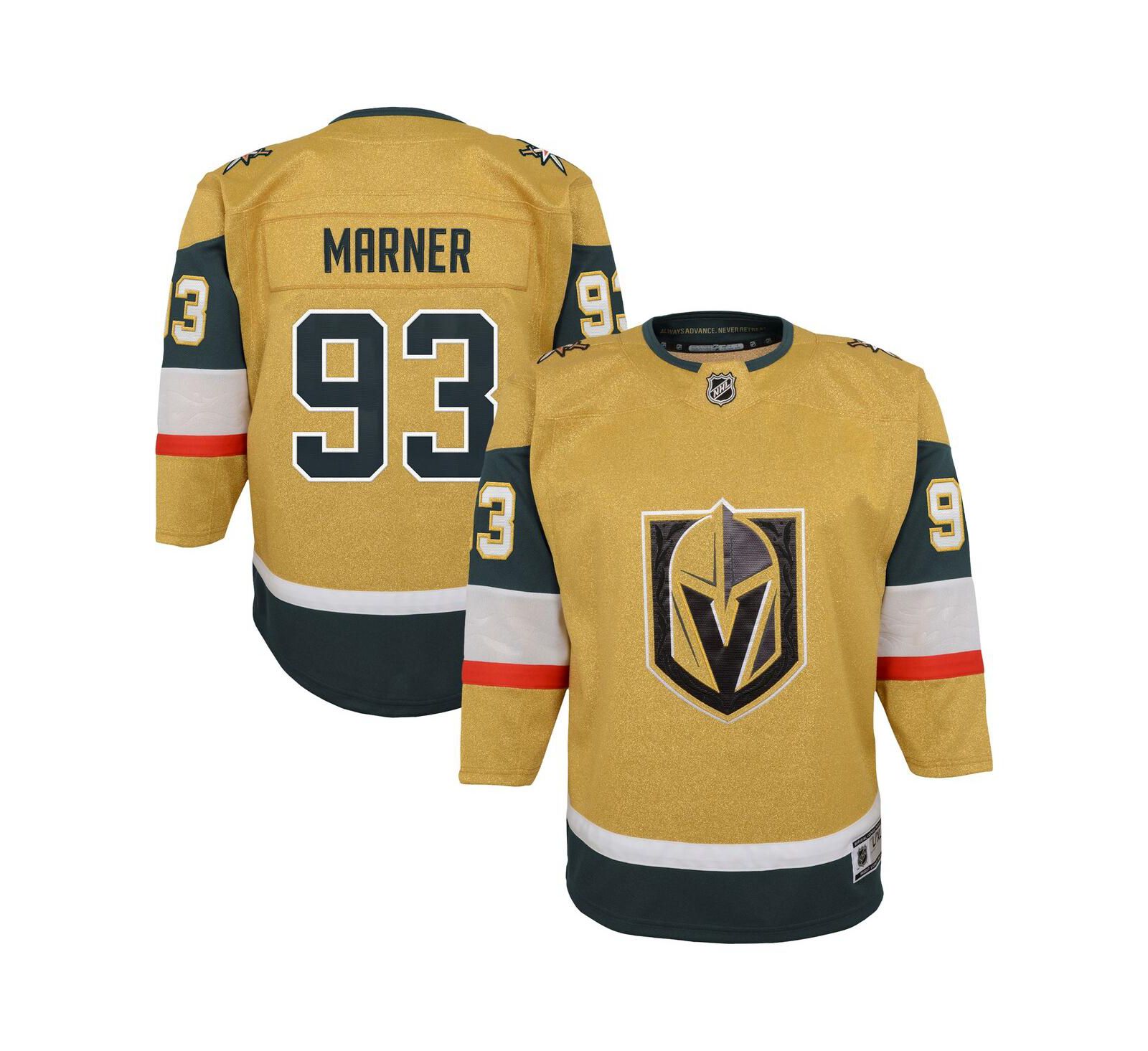 Outerstuff Детская джерси Mitch Marner Vegas Golden Knights Premier Player, золото