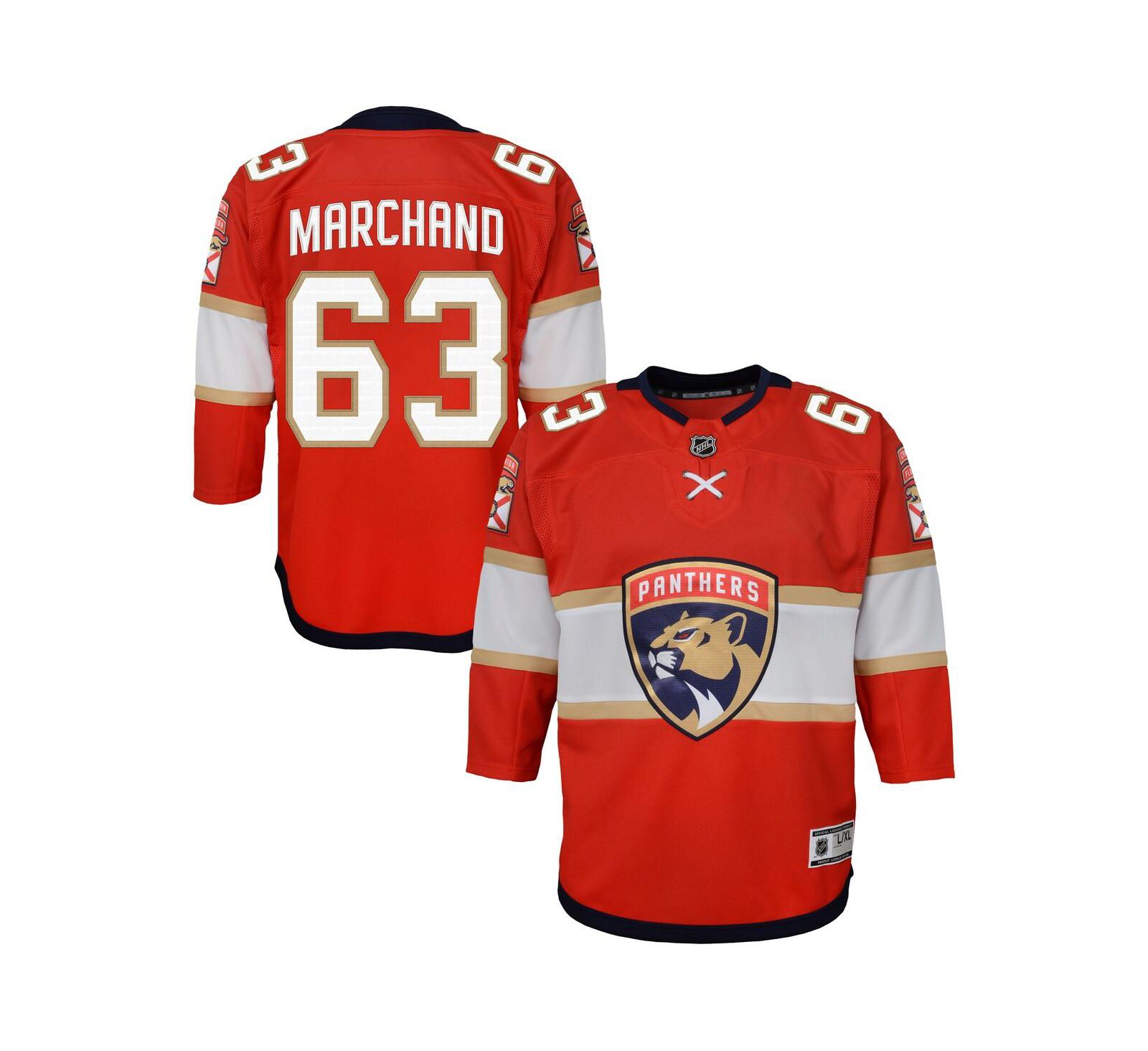 Детская спортивная джерси Outerstuff Brad Marchand Red Florida Panthers Premier Player