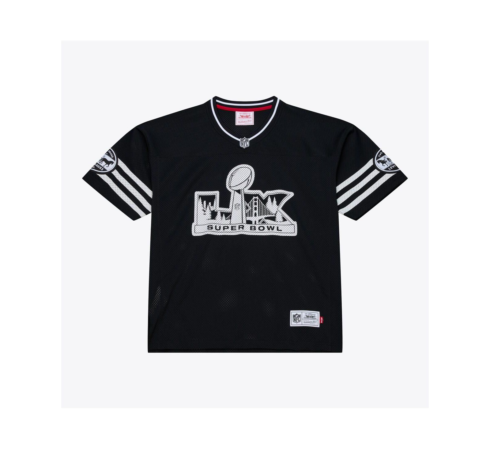 Mitchell & Ness Мужской Женский джерси Levi's Super Bowl LX Legacy черный