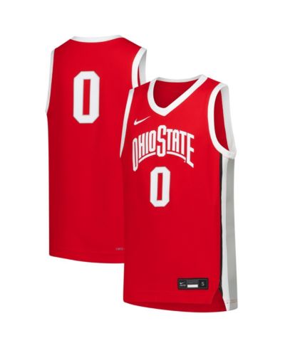 Спортивная джерси Nike Big Boys and Girls Scarlet Ohio State Buckeyes