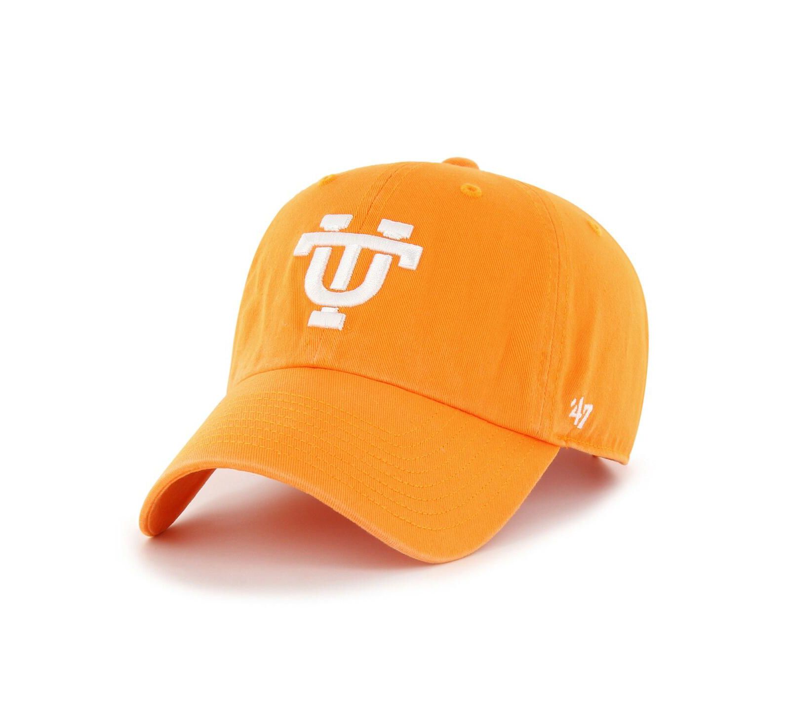Мужская кепка '47 Brand Men's Tennessee Orange Tennessee Volunteers College Vault Clean Up Adjustable Hat