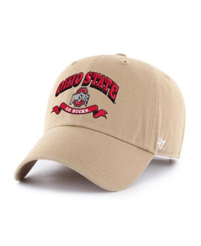 '47 Brand кепка с регулируемой посадкой Ohio State Buckeyes, Мужская, хаки
