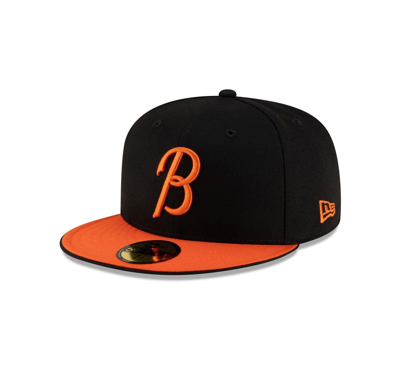 Мужская кепка New Era Baltimore Orioles Authentic Collection 59FIFTY Black/Orange