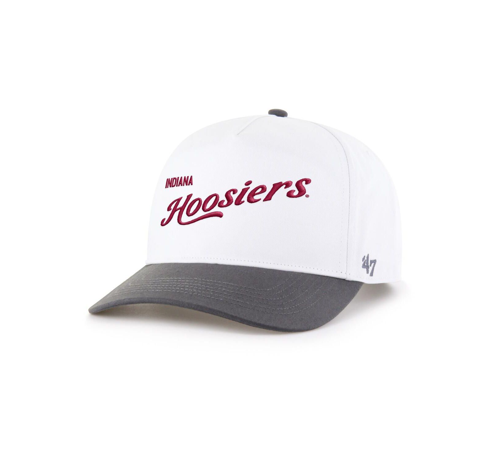 '47 Brand Men's White Indiana Hoosiers Two-Tone Hitch Adjustable Hat