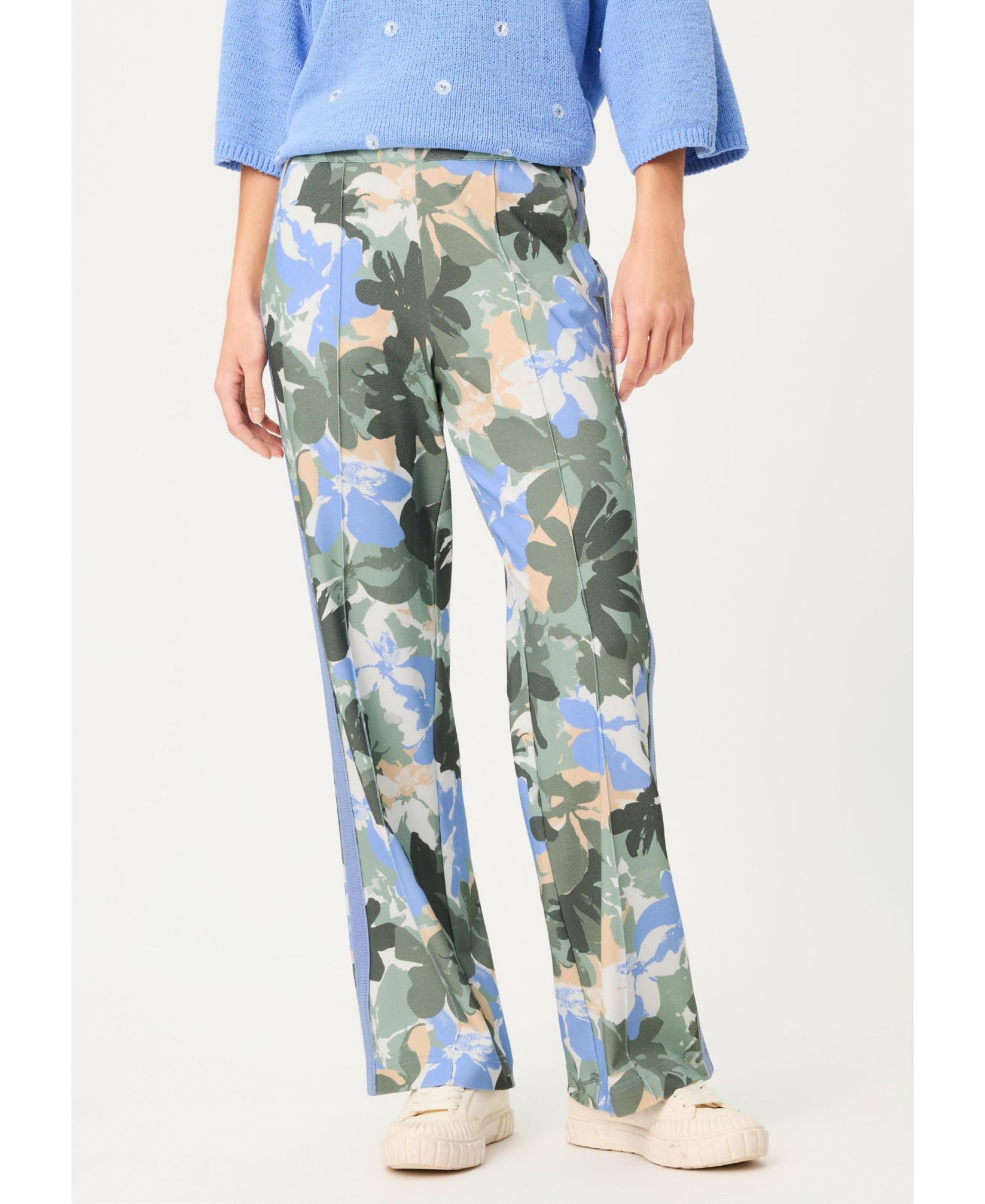Olsen Women's Botanic Camo Side Stripe Pant