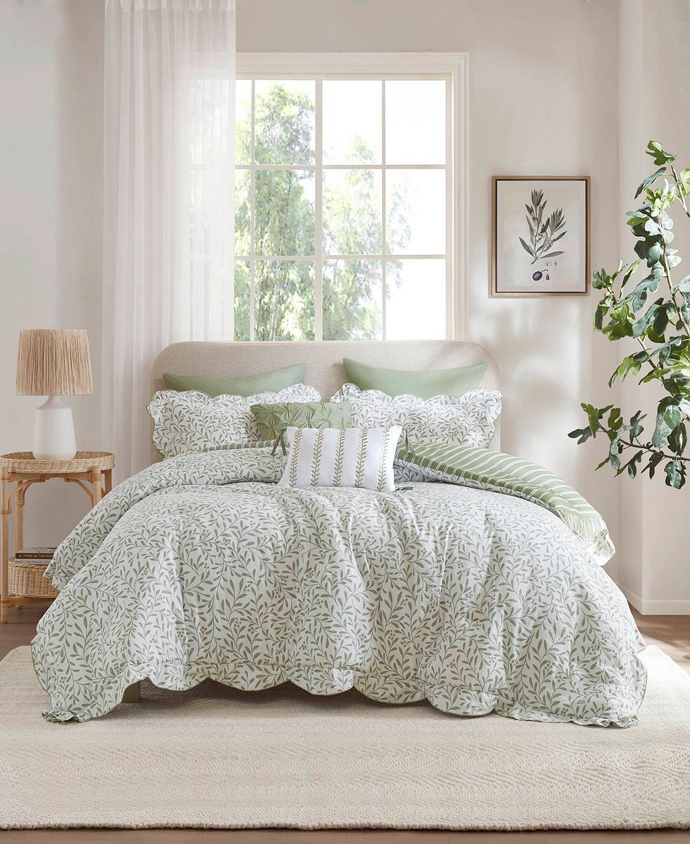 Madison Park Darcy Print 5-Piece Comforter Set, King