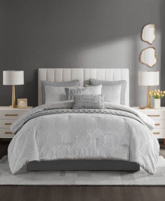 Комплект постельного белья Madison Park Nocturne Jacquard 10-Pc. Queen
