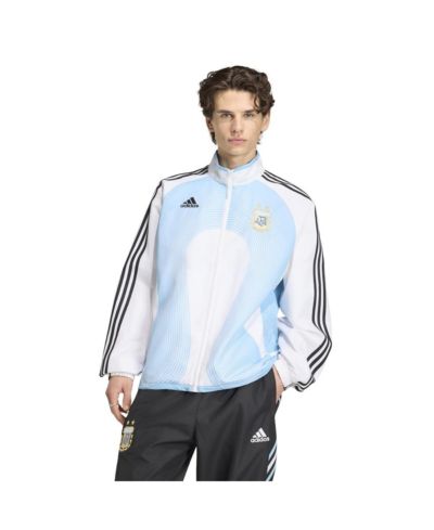 Adidas Men's White Argentina National Team 2006 Bringback Full-Zip Track Jacket