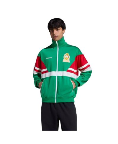 Мужская спортивная куртка Adidas Green Mexico National Team 1986 Bringback Full-Zip