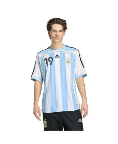 Мужская джерси Adidas Lionel Messi, белая, сборная Аргентины 2006 Bringback Home