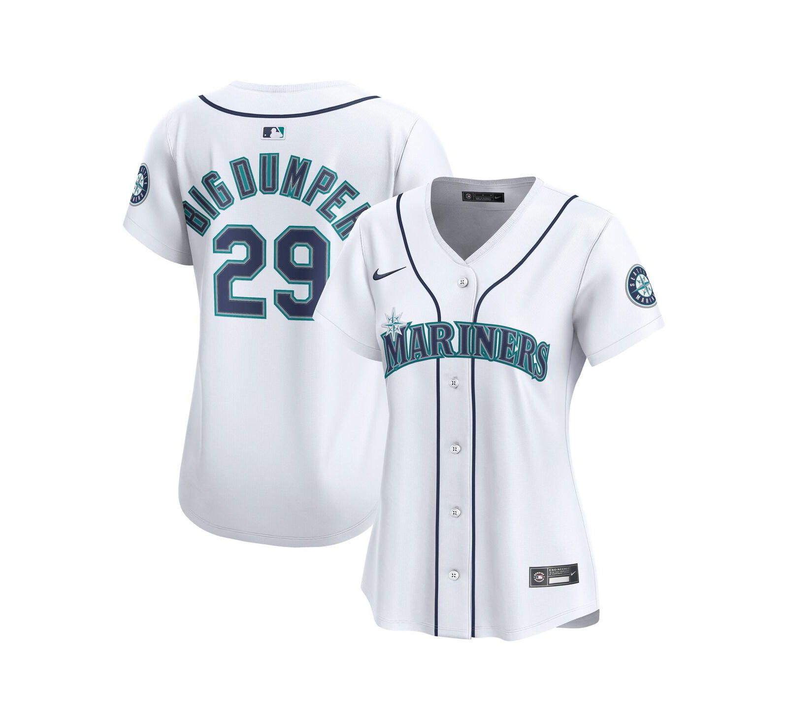 Nike Women's Cal Raleigh White Seattle Mariners Home Limited Player Jersey