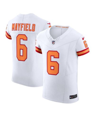 Nike Men's Baker Mayfield White Tampa Bay Buccaneers The '76 Jersey Vapor F.U.S.E. Elite Jersey