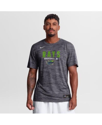 Nike Men's Black Tampa Bay Rays Authentic Collection Velocity Dri-FIT T-Shirt