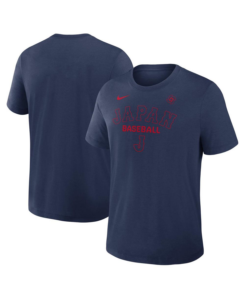 Nike Men's Navy Japan Baseball 2026 World Baseball Classic Authentic Collection Early Work Dri-FIT Tri-Blend T-Shirt