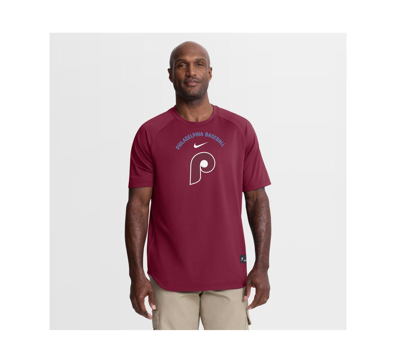 Nike Мужская футболка Nike Philadelphia Phillies Authentic Collection Dri-FIT