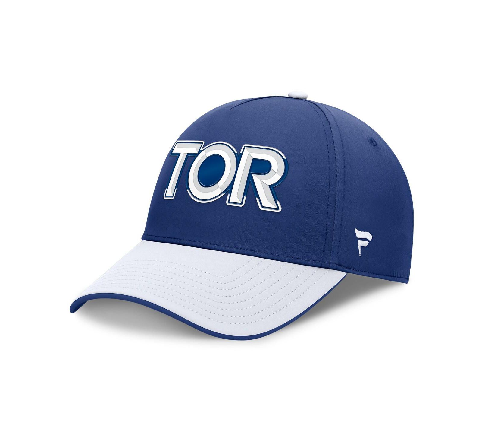 Мужская кепка Fanatics Toronto Maple Leaf's Authentic Pro Rink Team Code, синий/белый