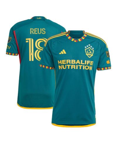 Мужская игровая джерси Adidas Marco Reus LA Galaxy 2024 Green Authentic Player