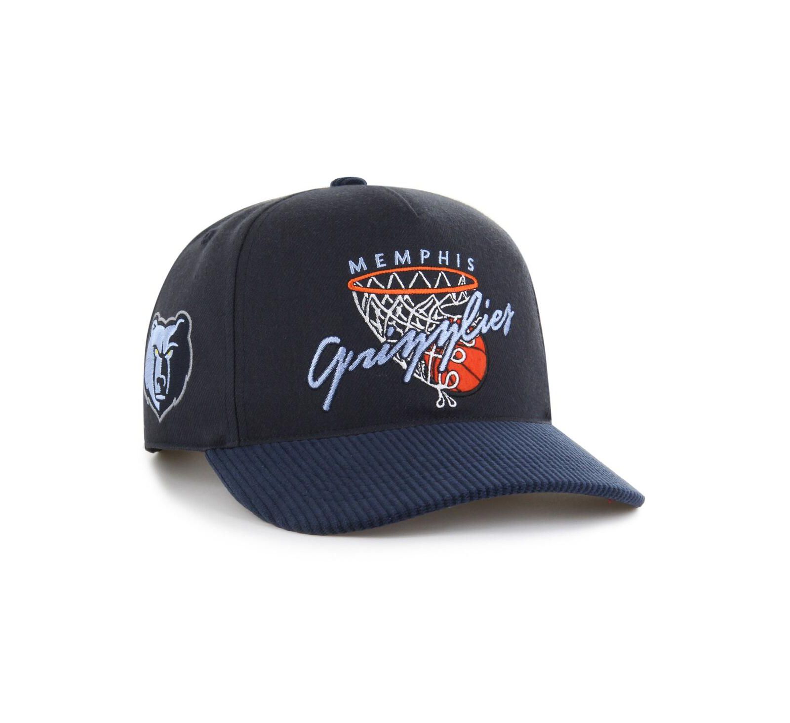 Мужская кепка '47 Brand Memphis Grizzlies Nothing But Net Hitch Adjustable