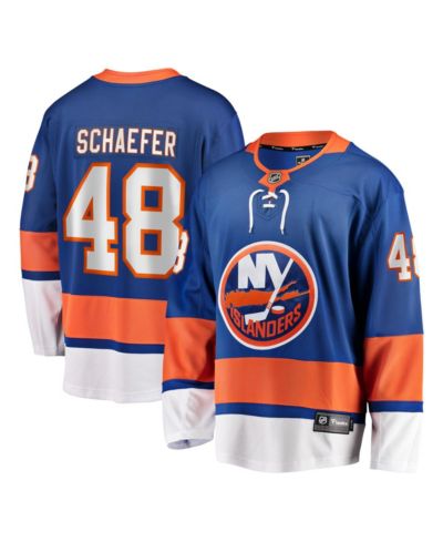 Fanatics Men's Matthew Schaefer Royal New York Islanders Home Breakaway Player Jerseys