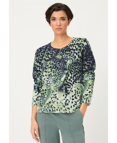 Свитер Olsen Women's Animal Print Camo