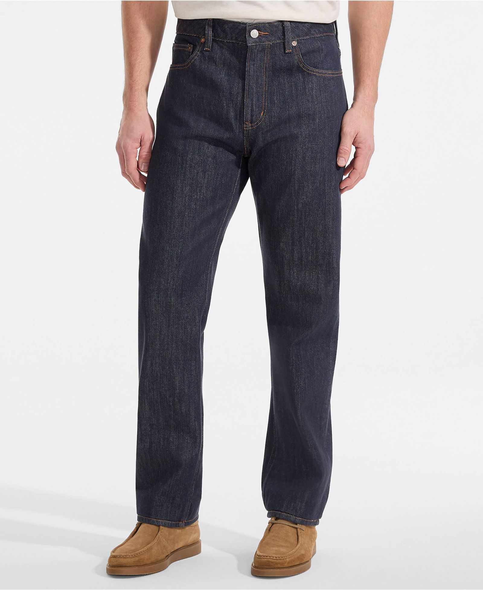 Lands' End Men's Rigid Comfort Waist Classic Fit Jean