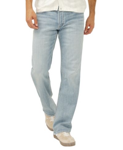 SILVER JEANS CO. Zac Relaxed Fit Straight Leg Jeans