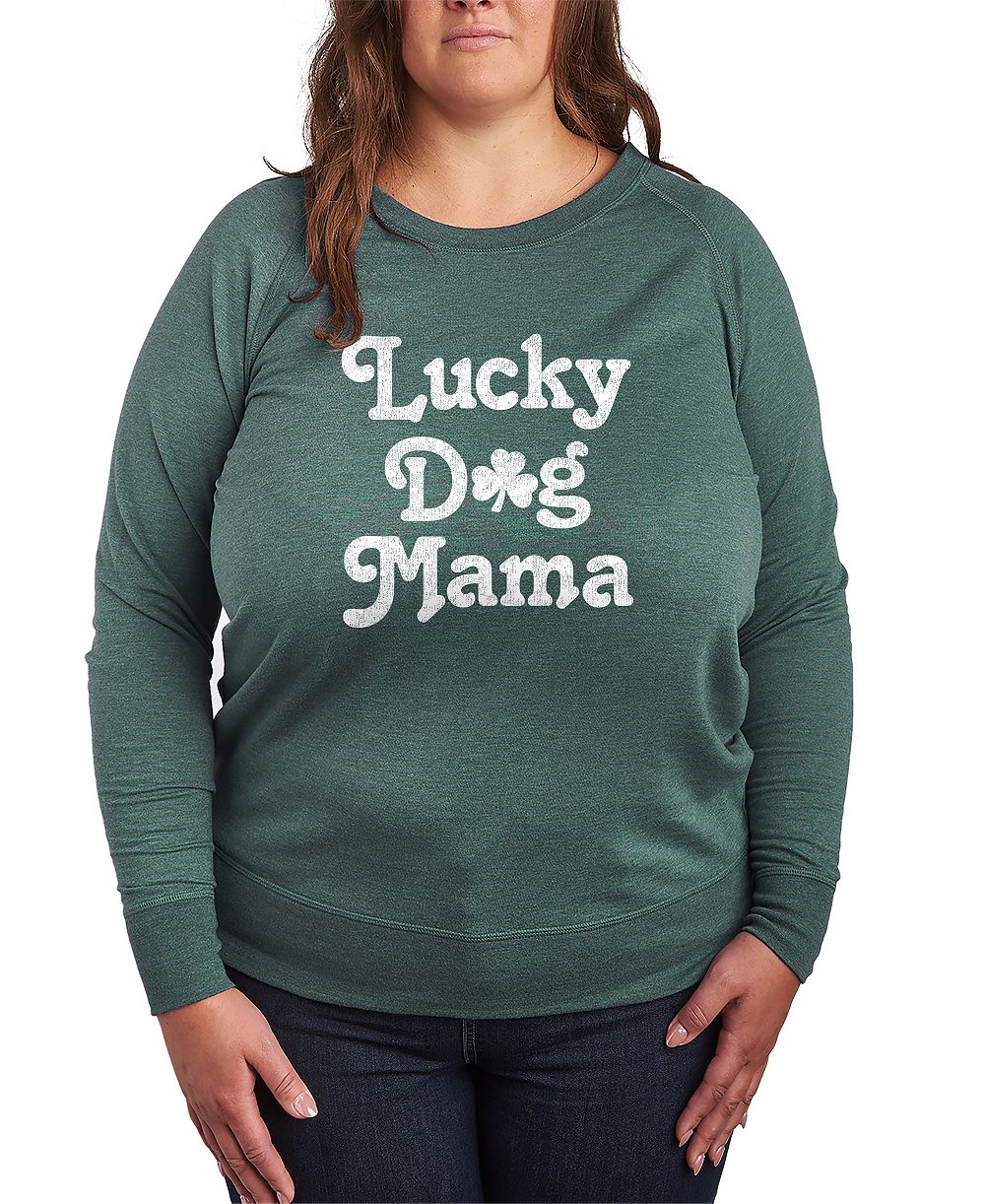 Футболка Hybrid Apparel Plus Size St. Patrick's Day Lucky Dog Mama