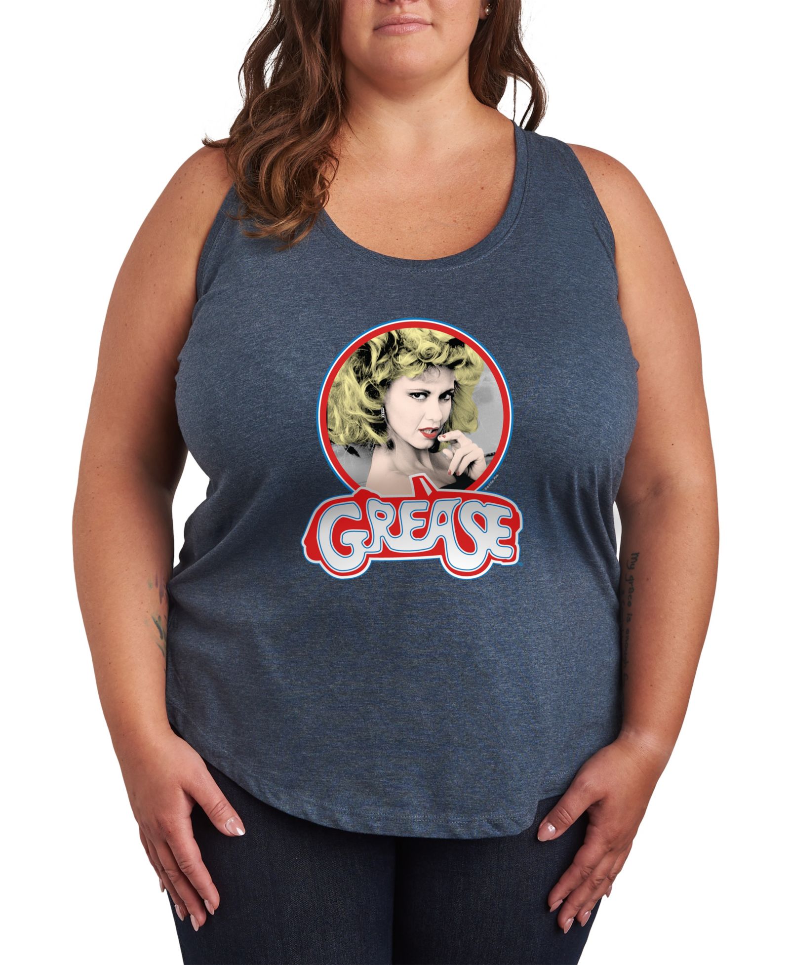 Женский топ Hybrid Apparel Plus Size Grease Sandy